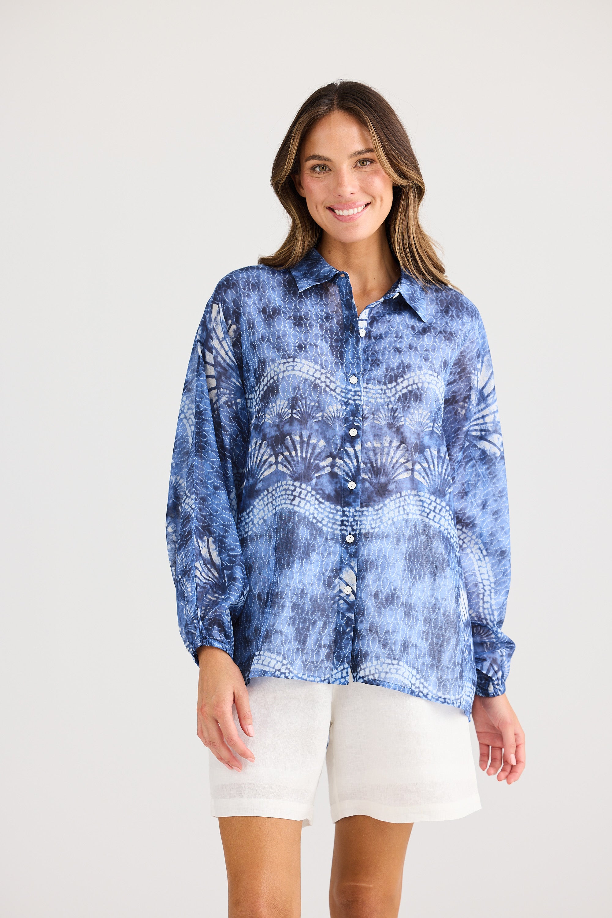 Holiday Cliffside Shirt Ocean Clam