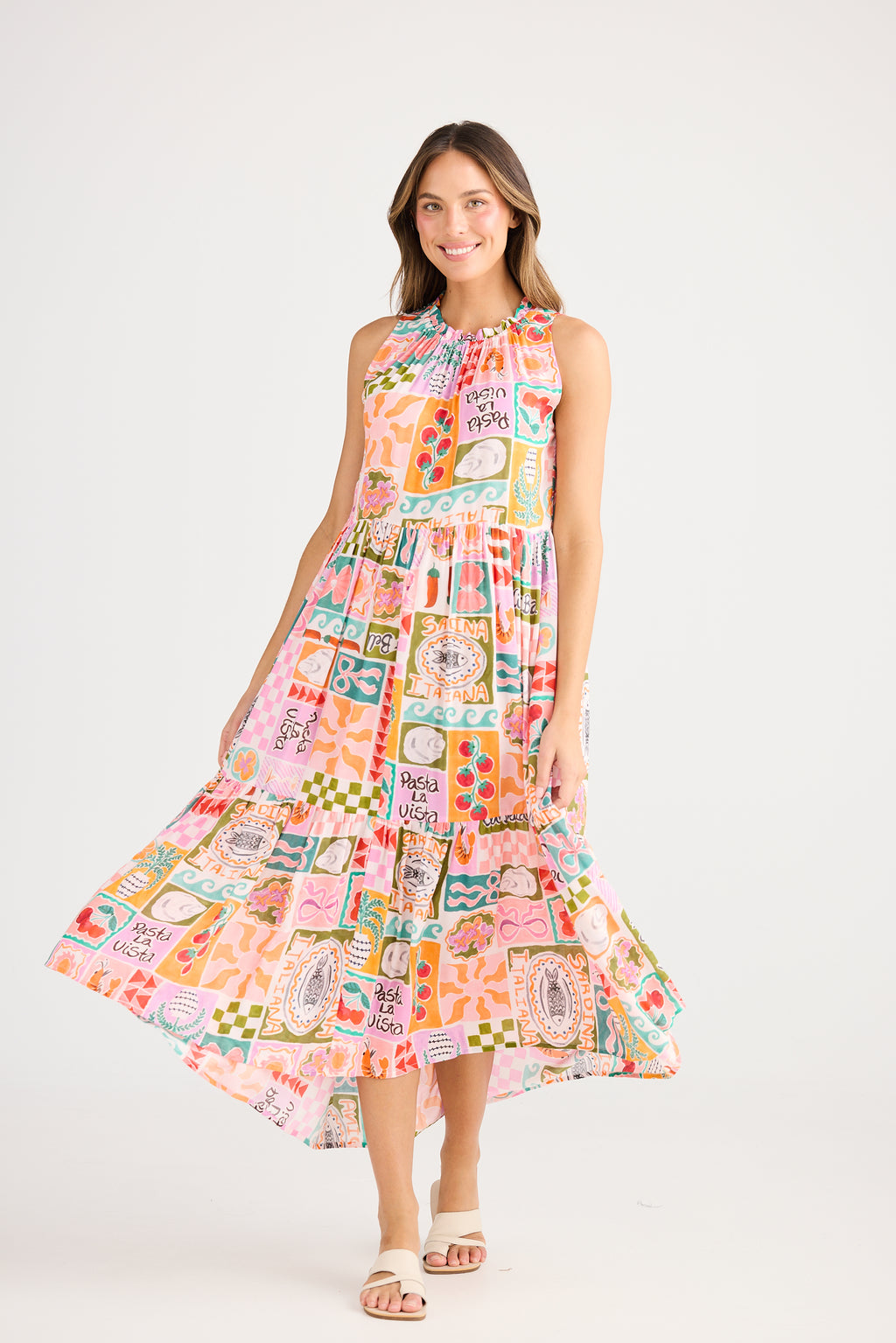 Holiday Margot Dress Sardinia Summer