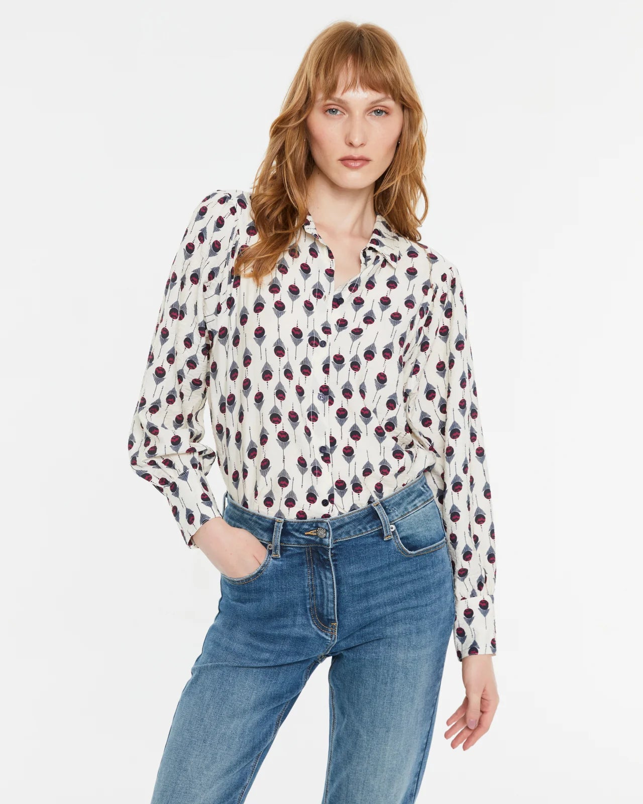 Andam long sleeve Printed Shirt