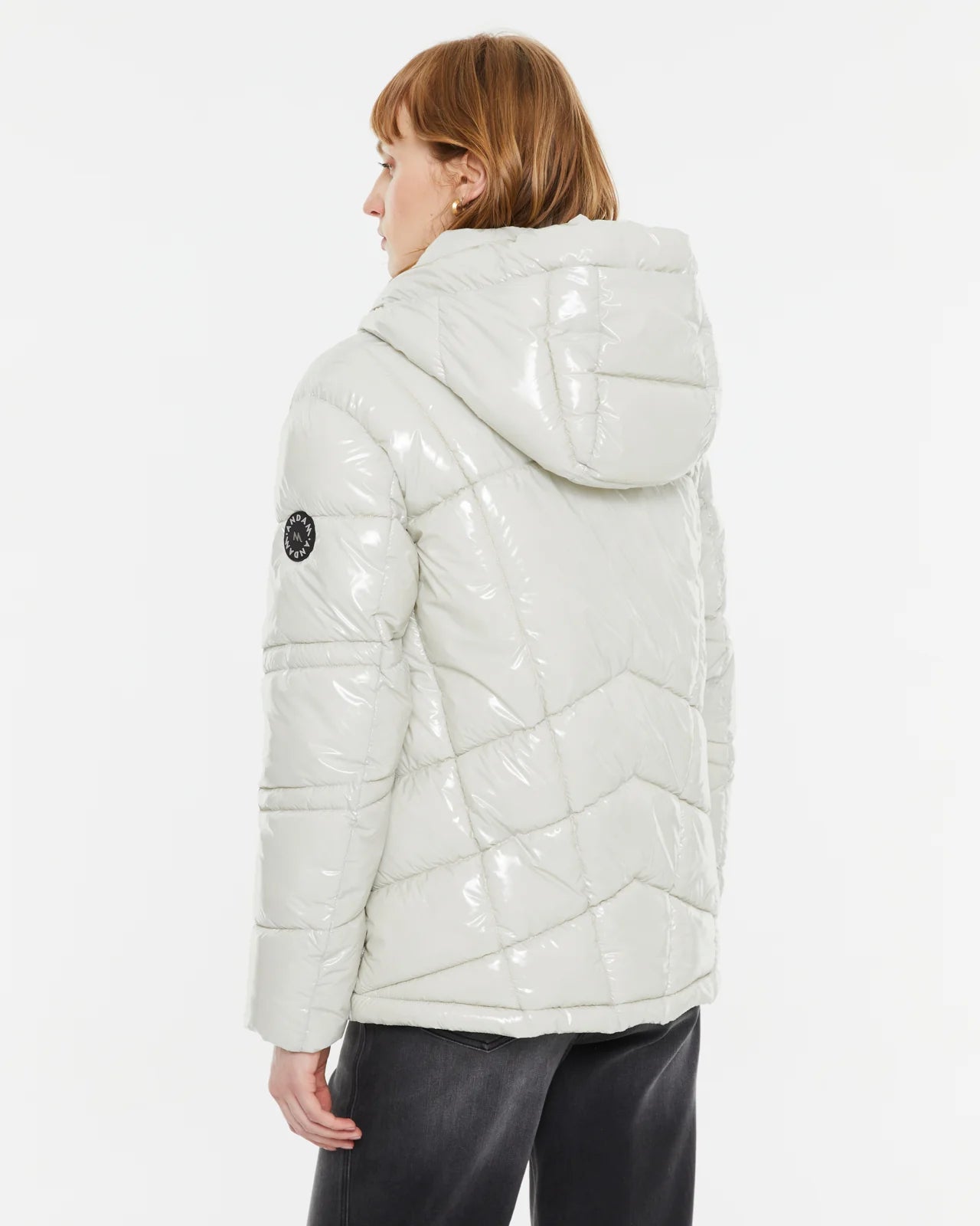 Andam Satin Paded Parka