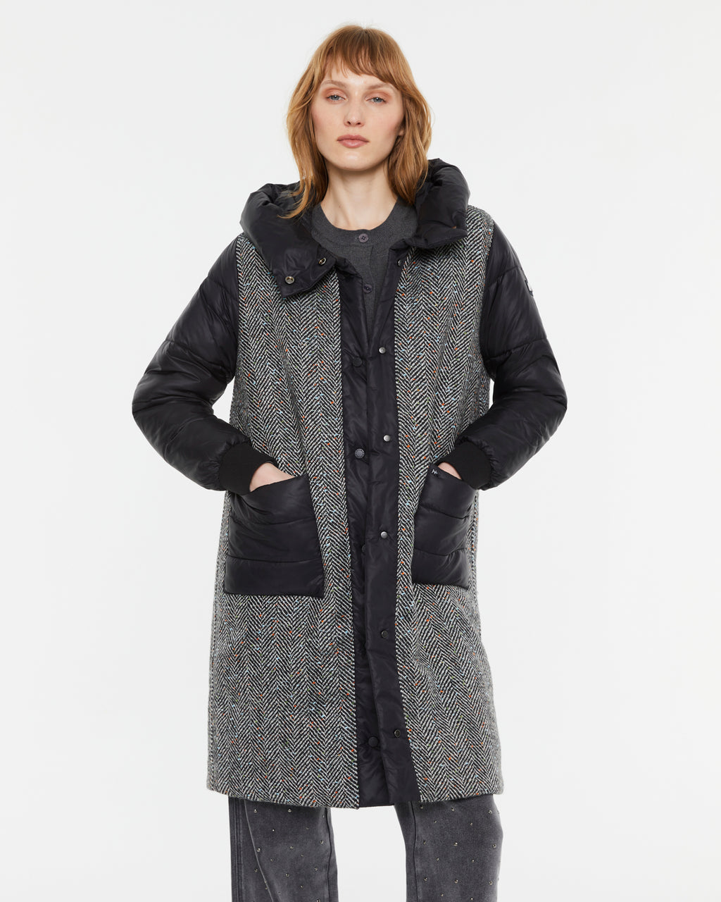 Andam Long Quilted Coat