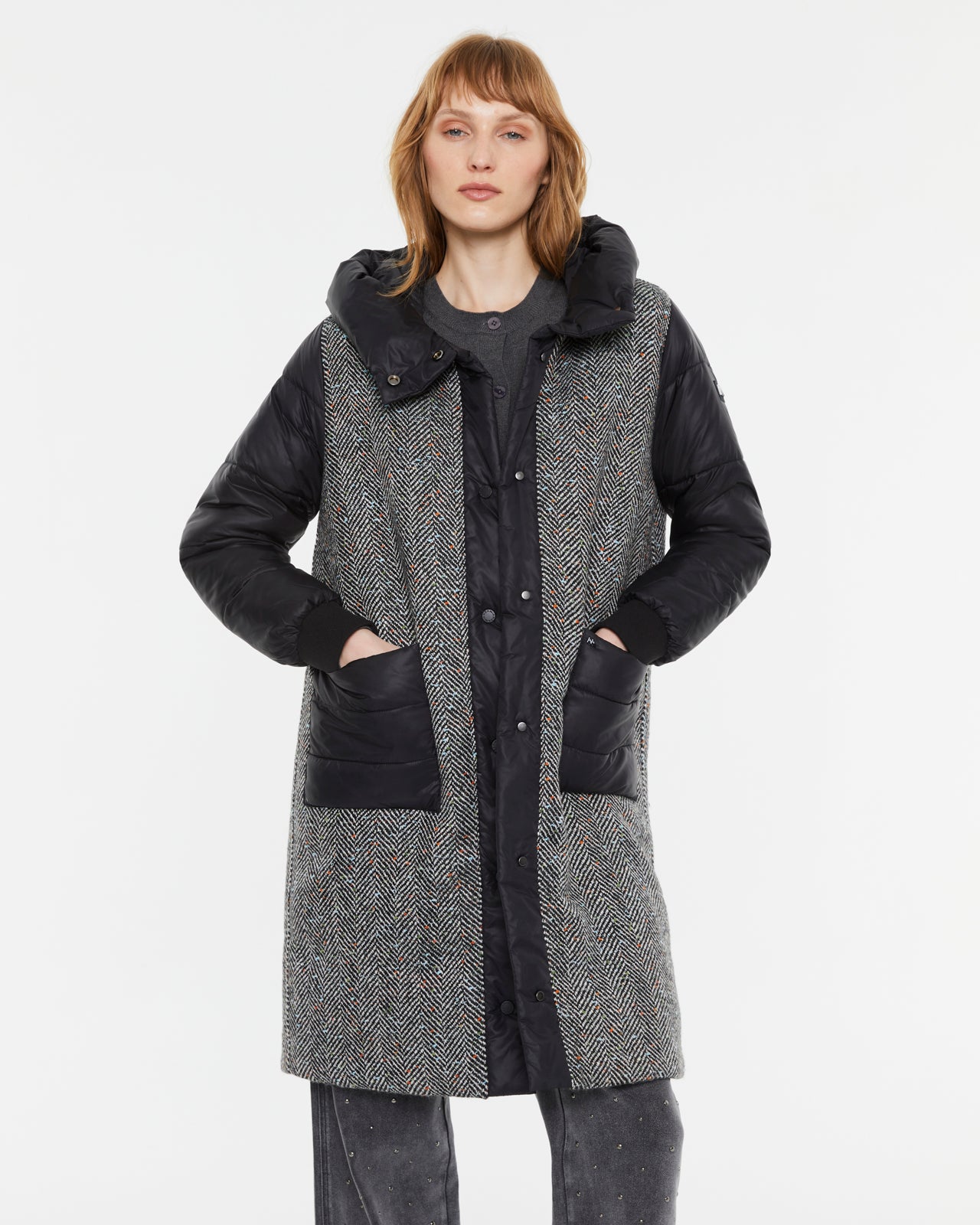 Andam Long Quilted Coat