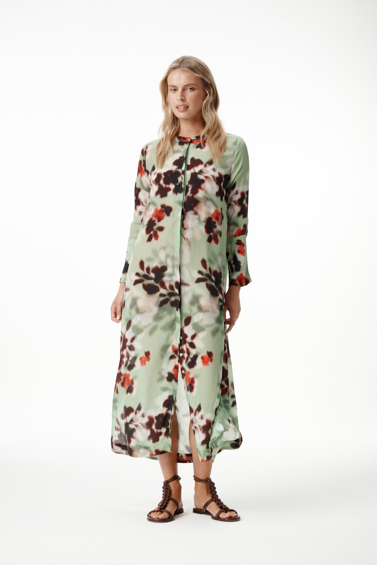 One Season Pistachio Haze India Dress