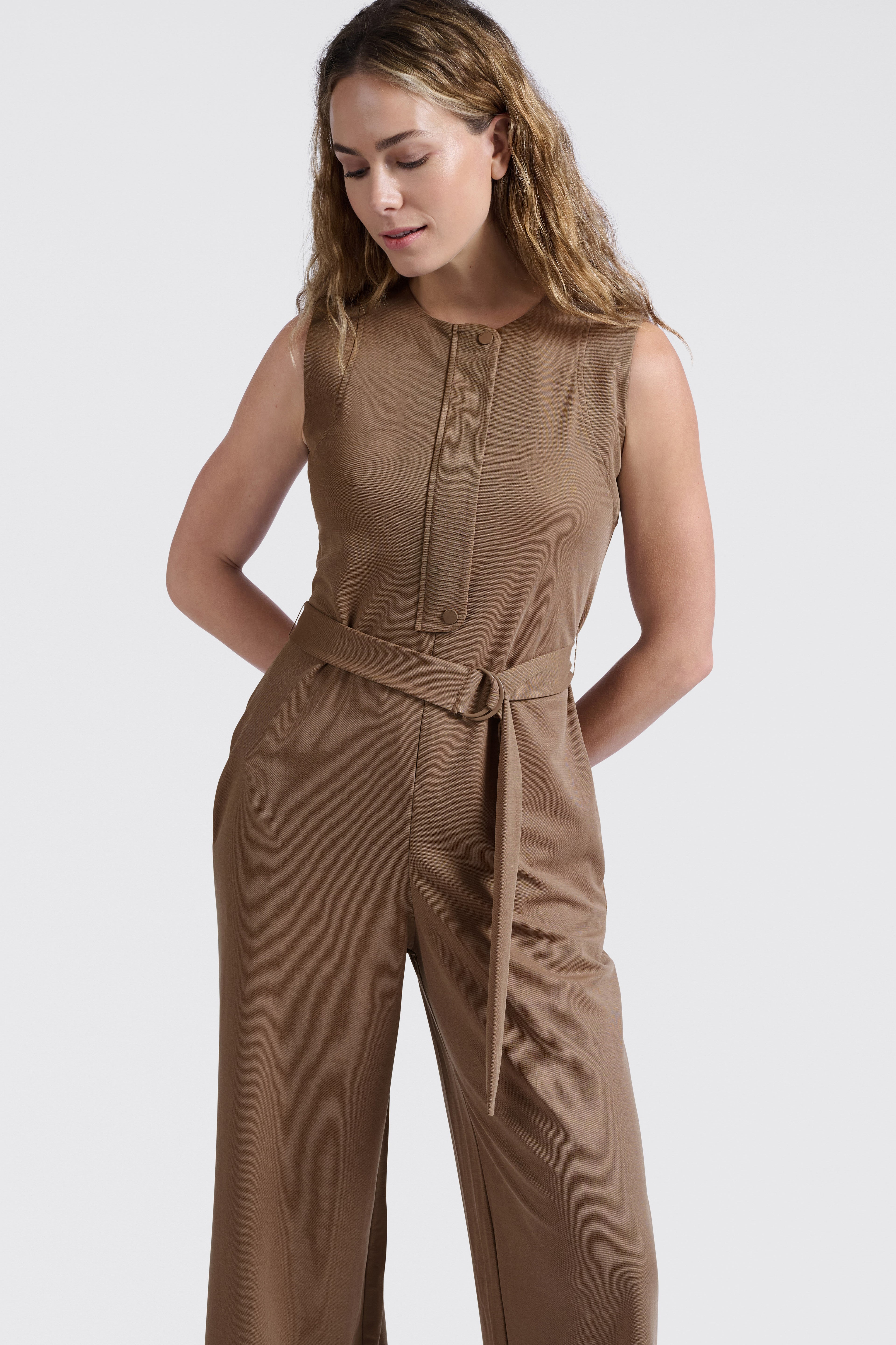 YAYA Caribou Brown One Piece