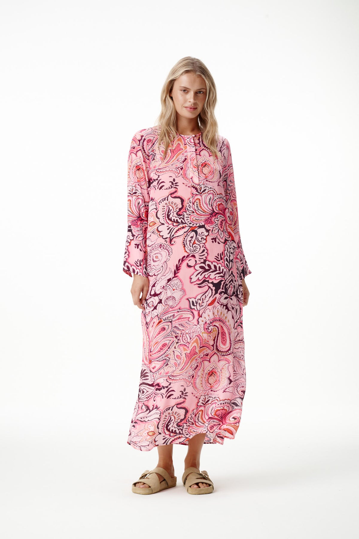 One Season Rosewater Paisley Mila Dress