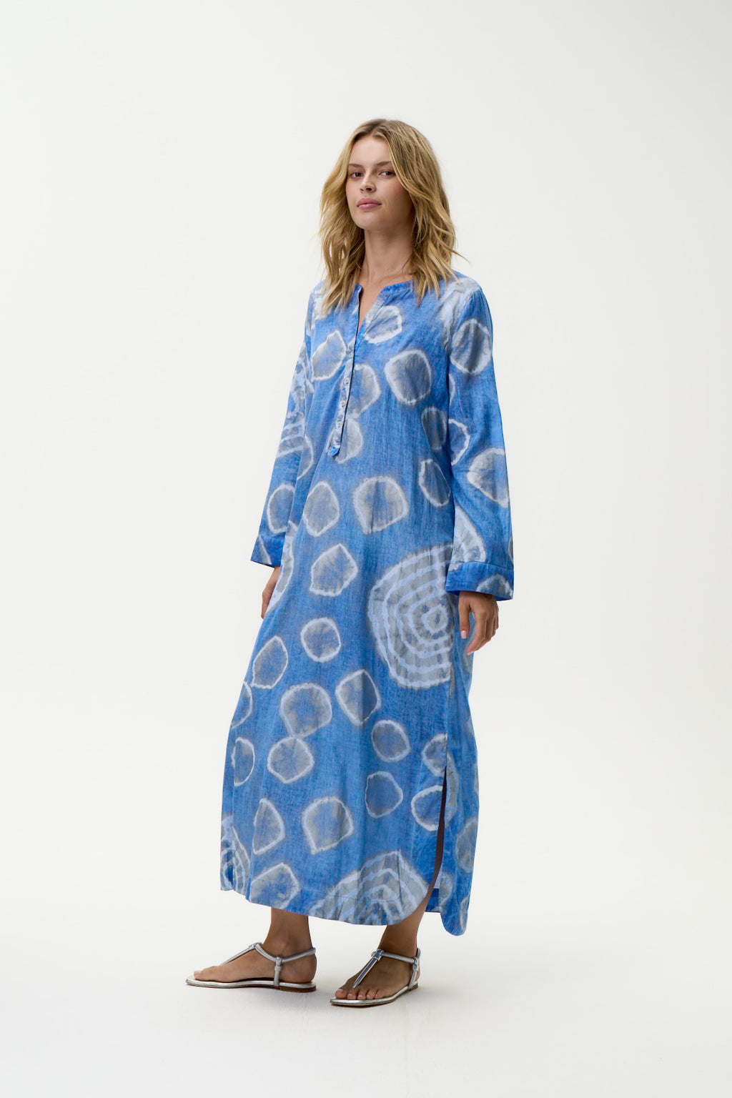 One Season Bazaar Foil-Moroccan Foil-Cotton-Blue