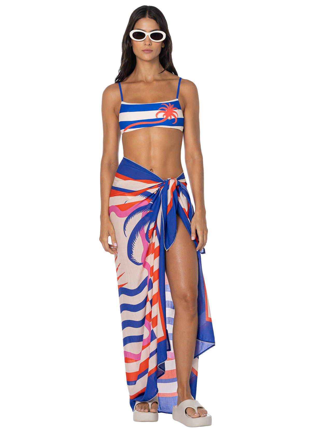 Maaji Maritime Mood Isla Pareo - Blue