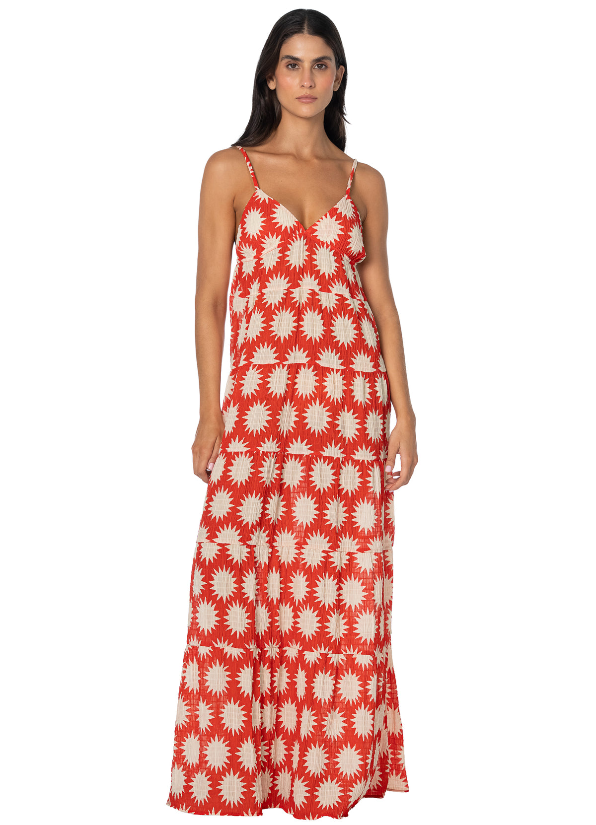 Maaji Shimmering Horizon Shuri Dress - Red