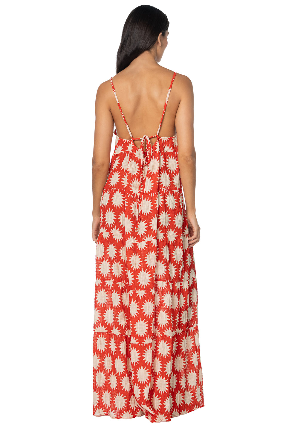 Maaji Shimmering Horizon Shuri Dress - Red