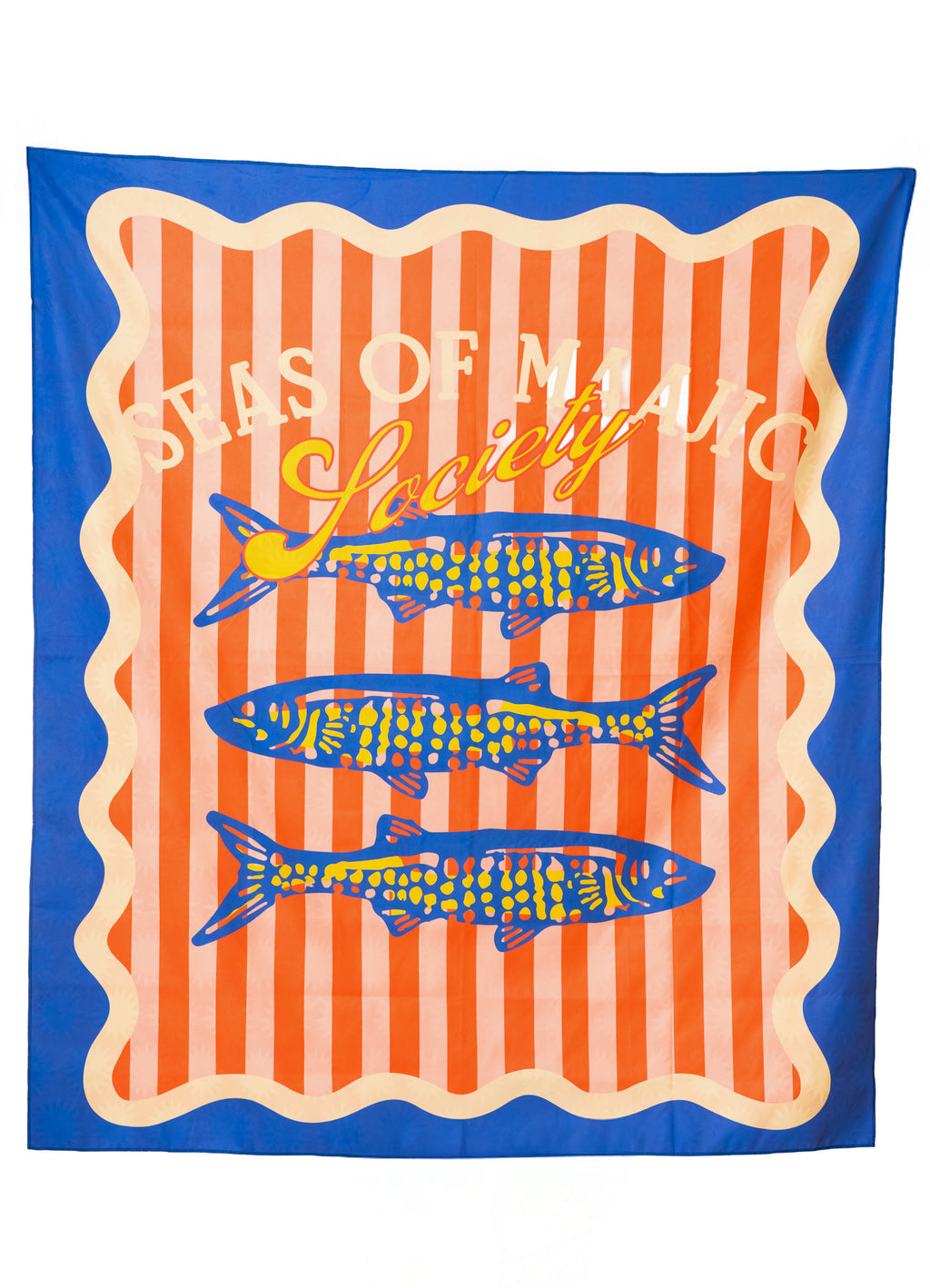 Maaji Tidal Voyage Florelia Beach Towels - Blue