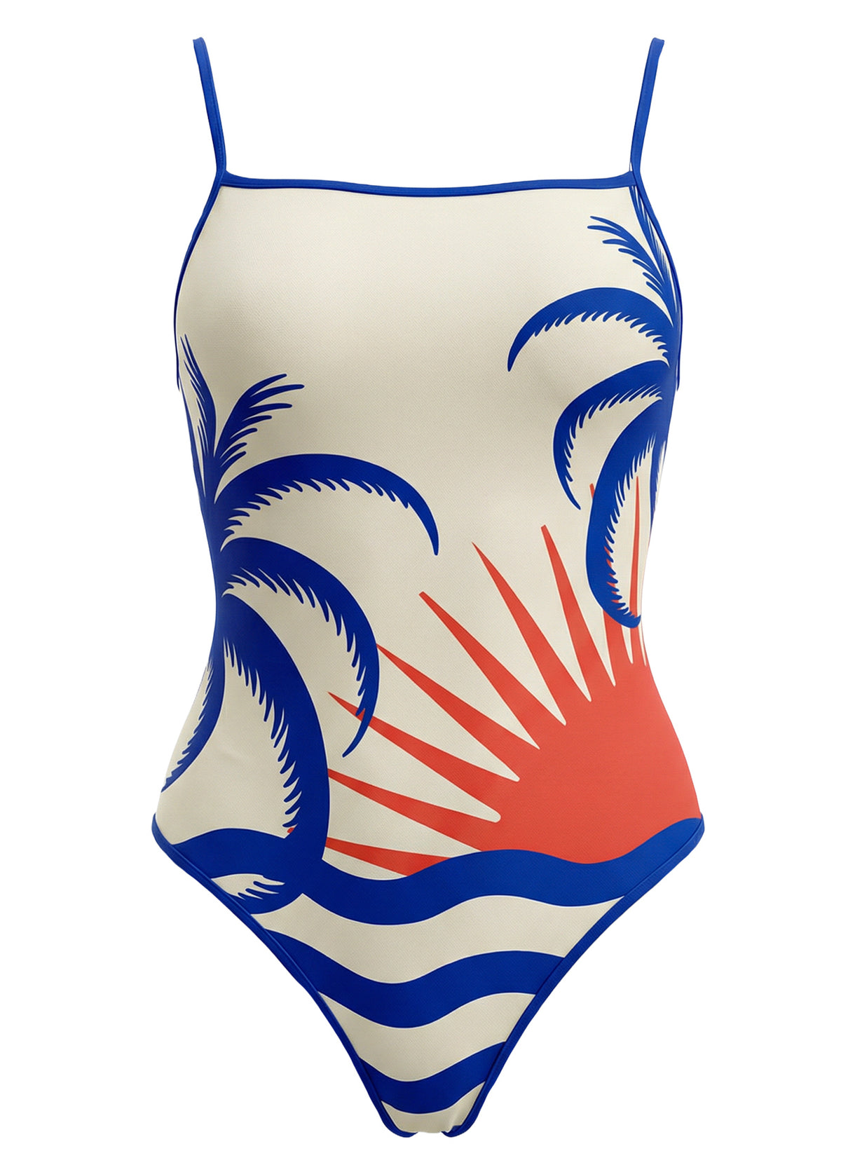 Maaji Maritime Mood Biella One Piece - Blue