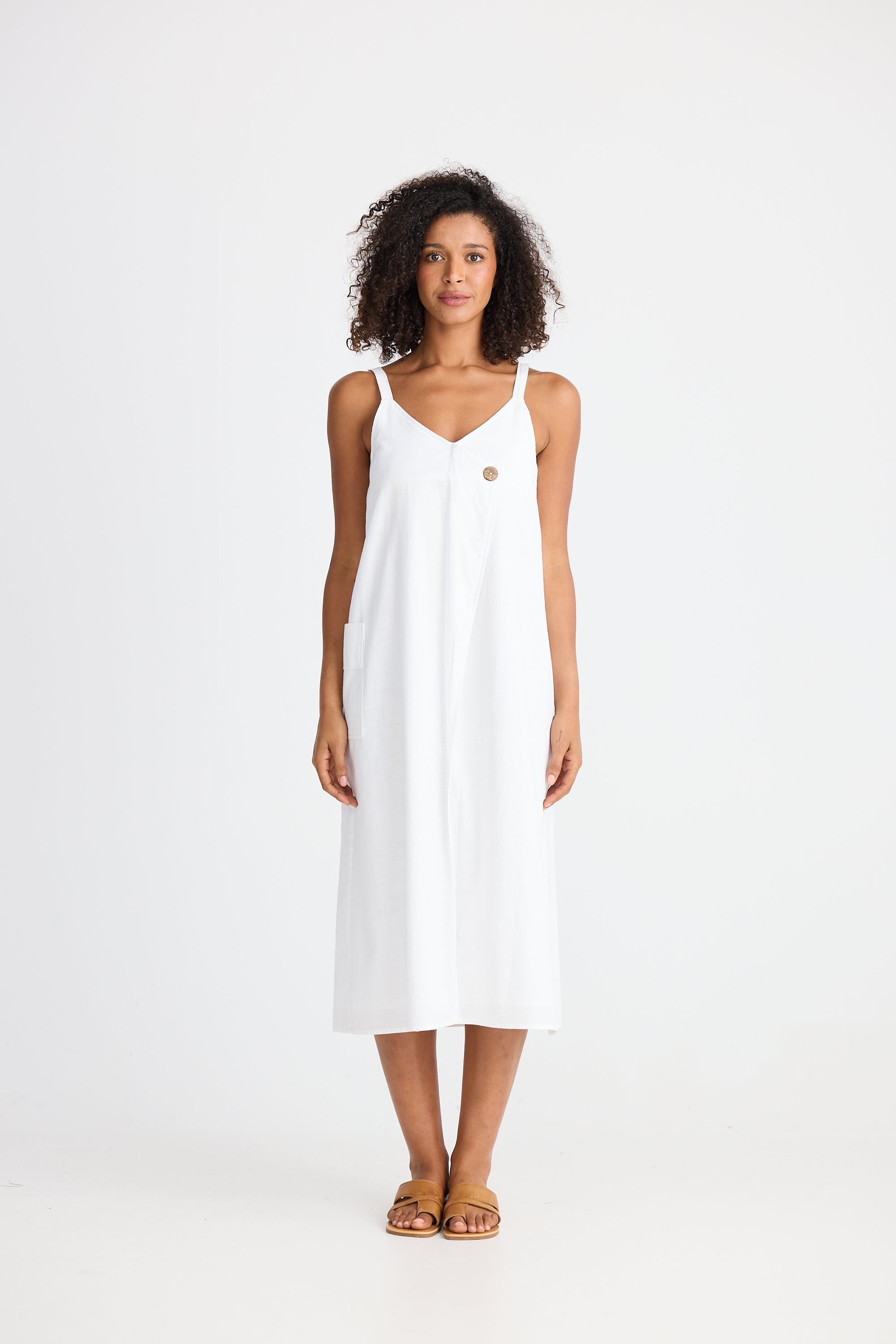 Shanty Nocelle Dress - White
