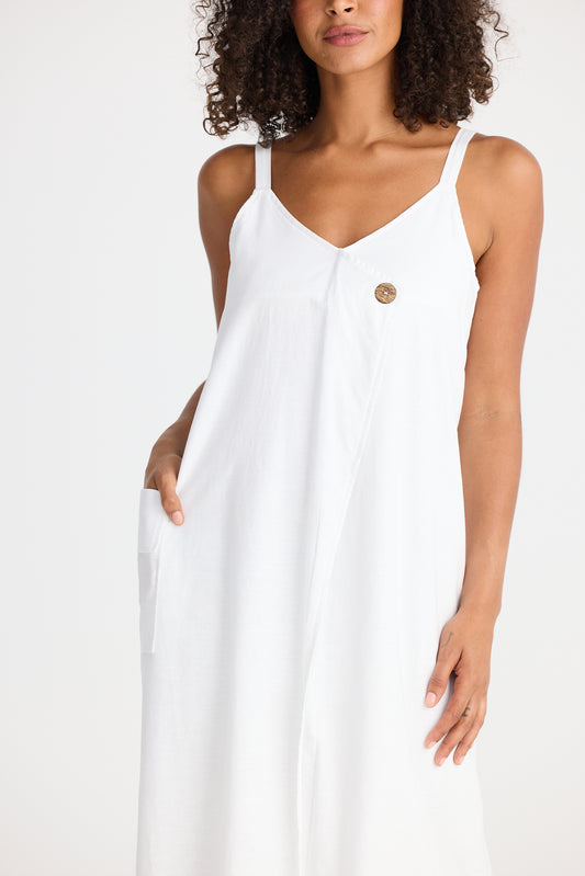 Shanty Nocelle Dress - White
