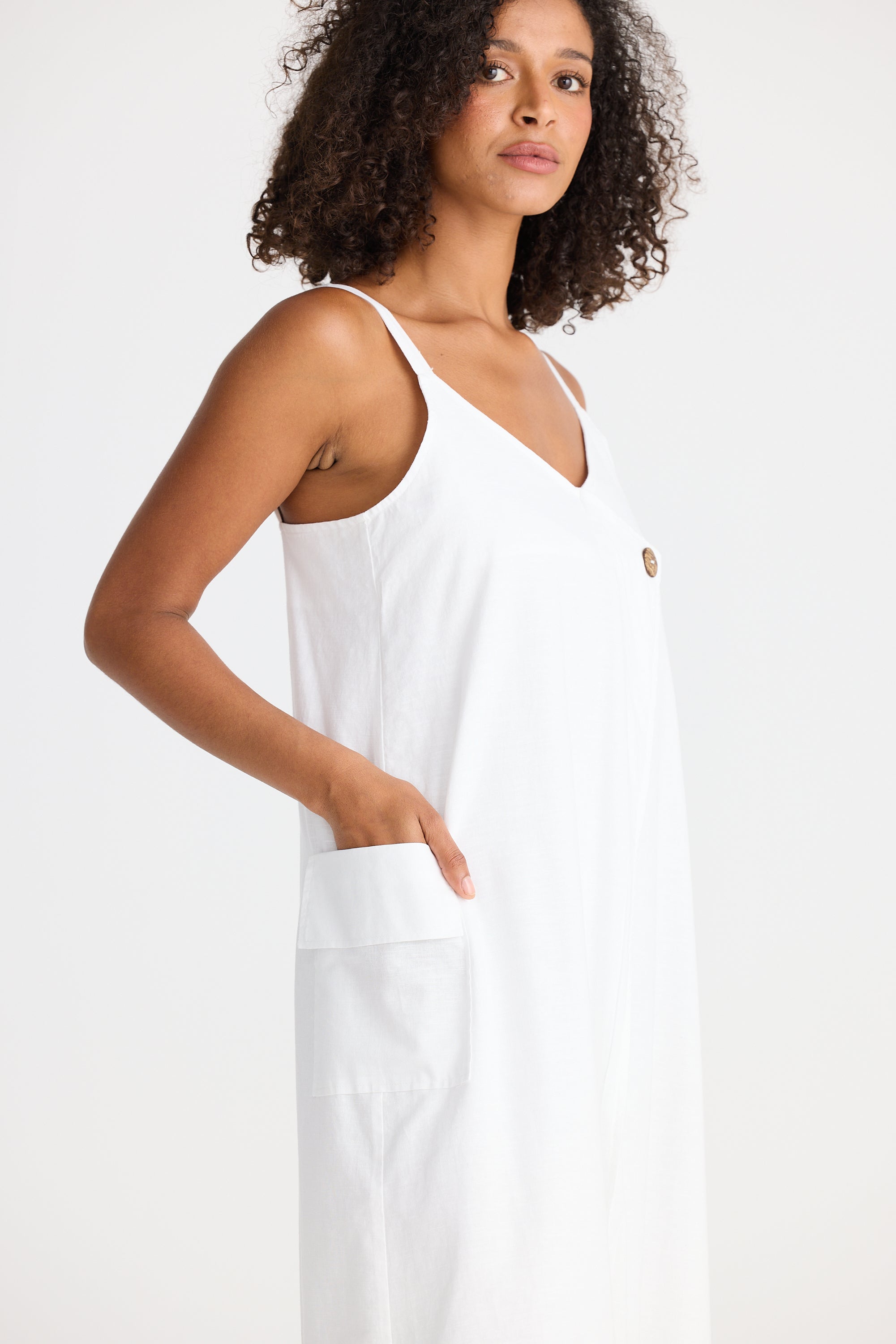 Shanty Nocelle Dress - White