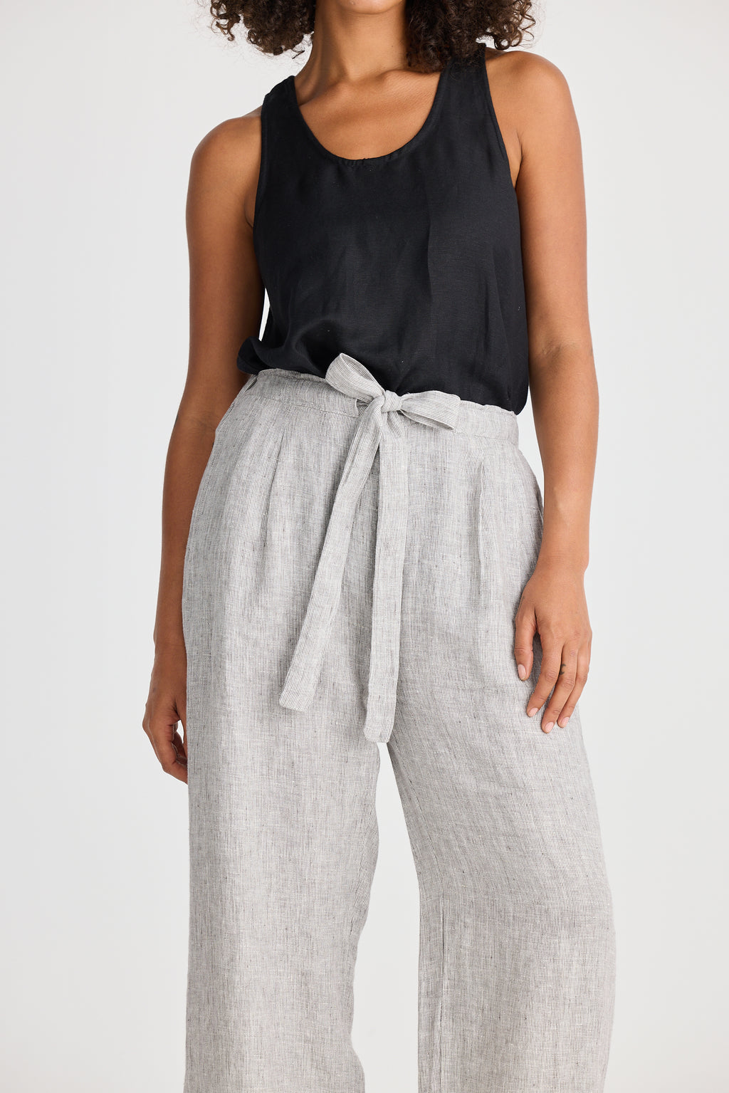 Shanty Dickens Pant - Charcoal Fleck