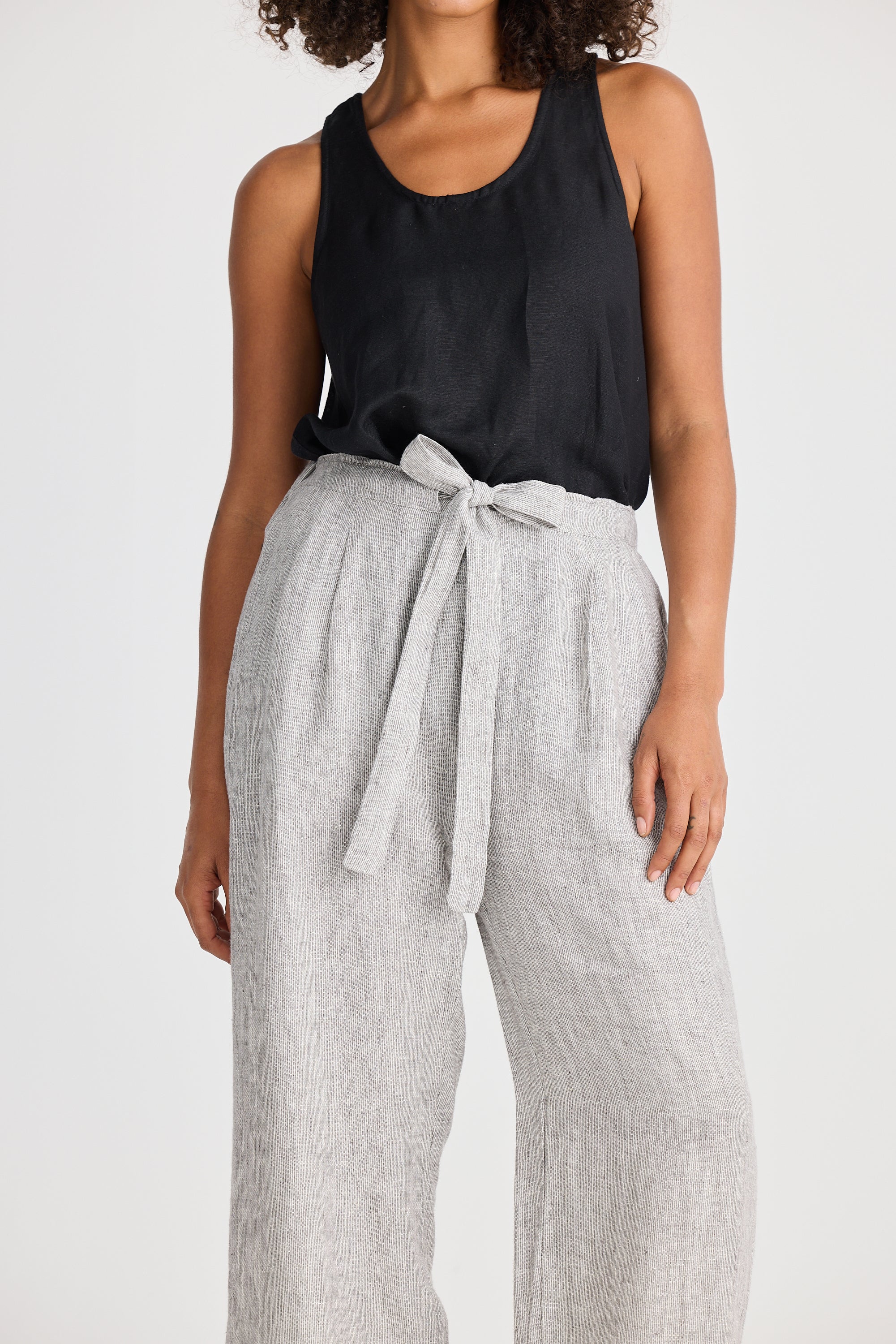 Shanty Dickens Pant - Charcoal Fleck