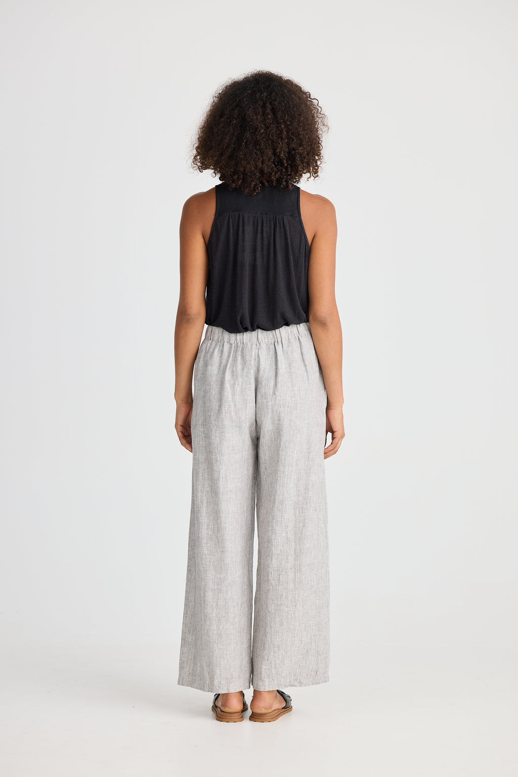 Shanty Dickens Pant - Charcoal Fleck