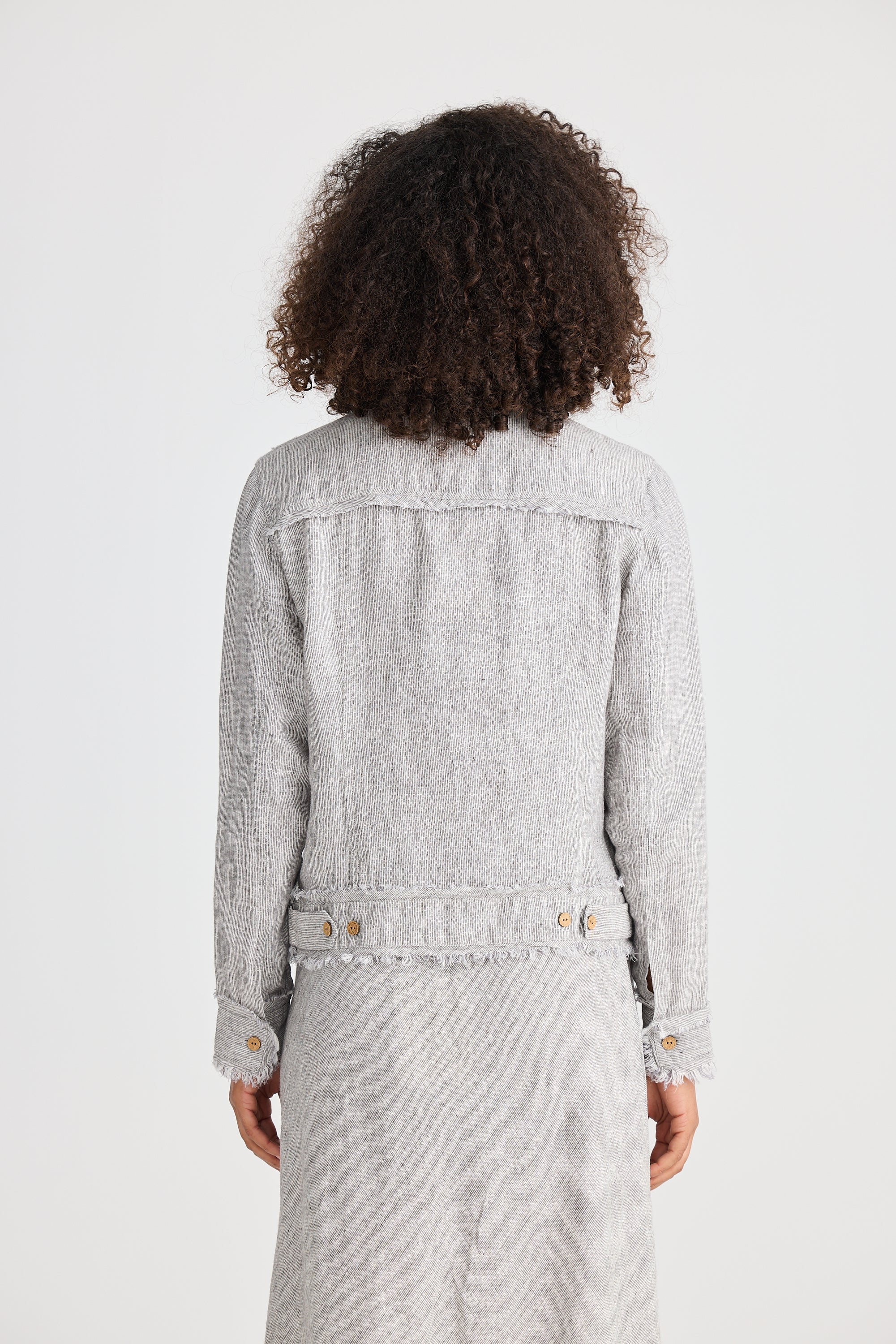 Shanty Monza Jacket - Charcoal  Fleck
