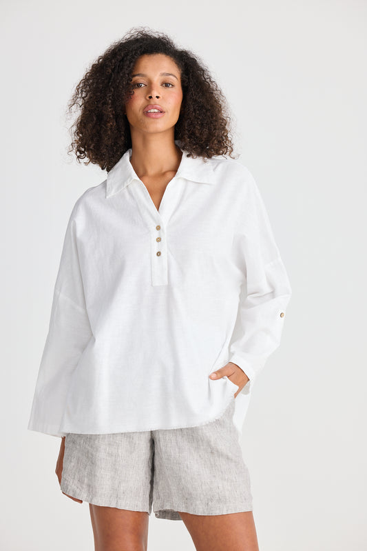 Shanty Amar Shirt - White