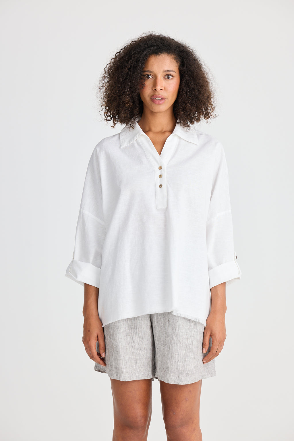 Shanty Amar Shirt - White
