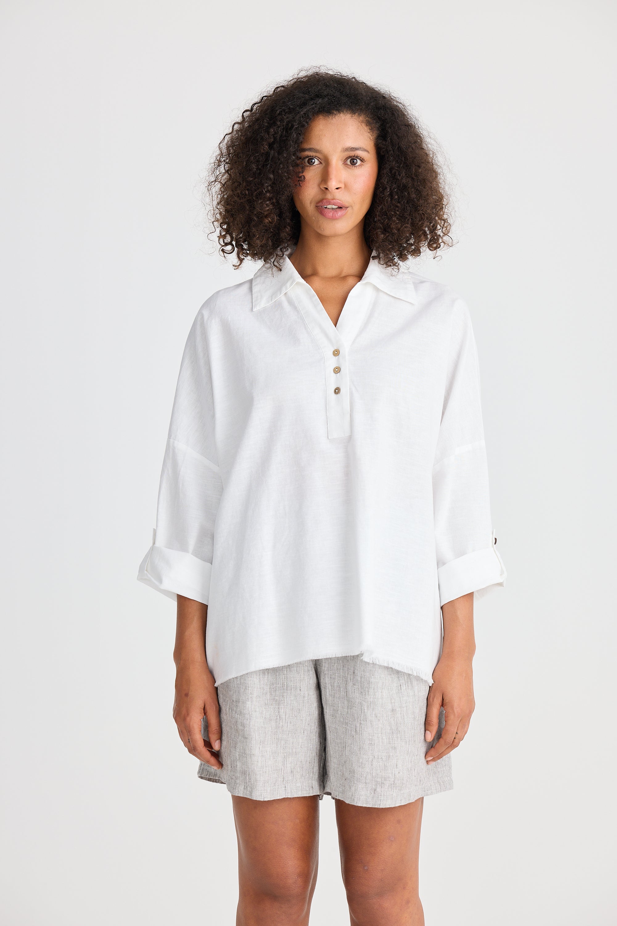 Shanty Amar Shirt - White