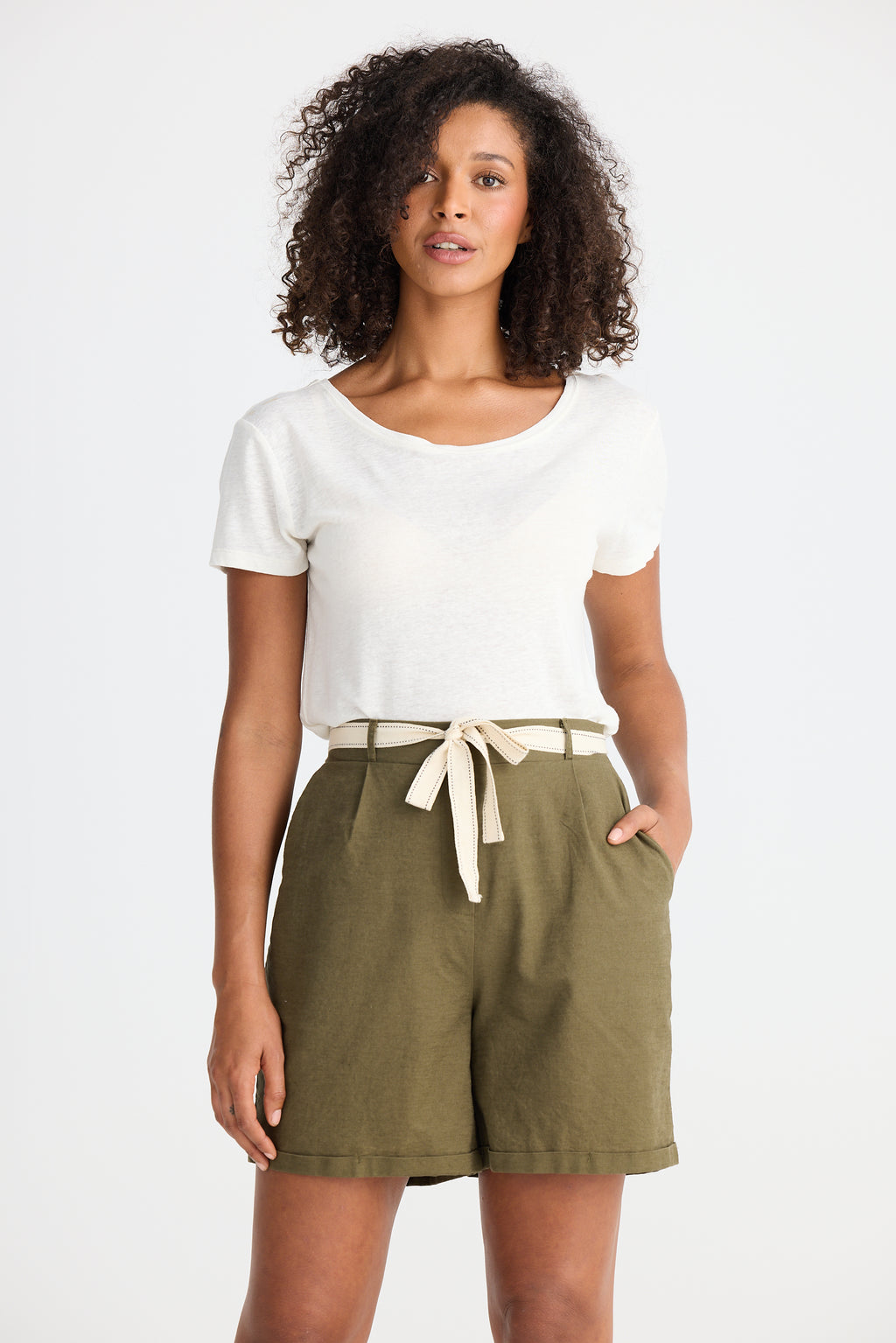 Shanty Positano Short - Khaki