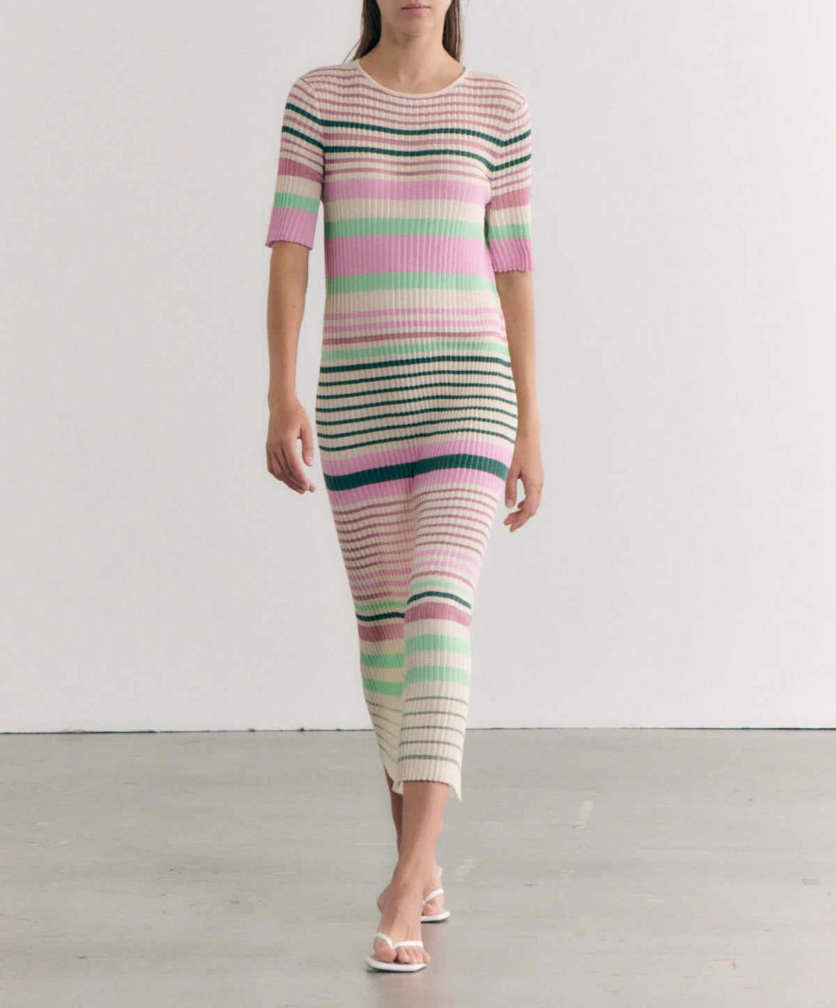 Sita Murt Pleated Midi Dress
