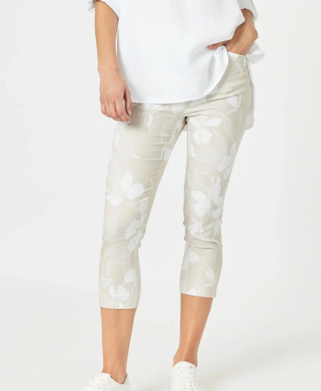 Gordon Smith Morro Bay Pant - Natural / White