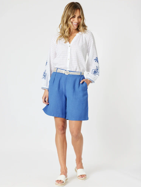 Gordon Smith The Lino short - Sardinia Blue