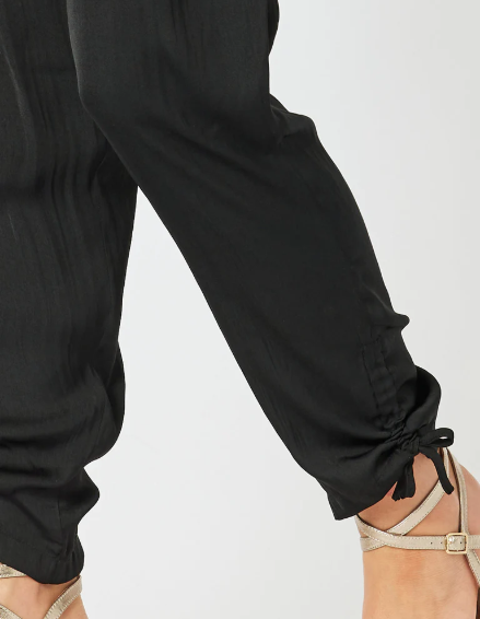 Gordon Smith Luxe Ruche Tie Pant - Black