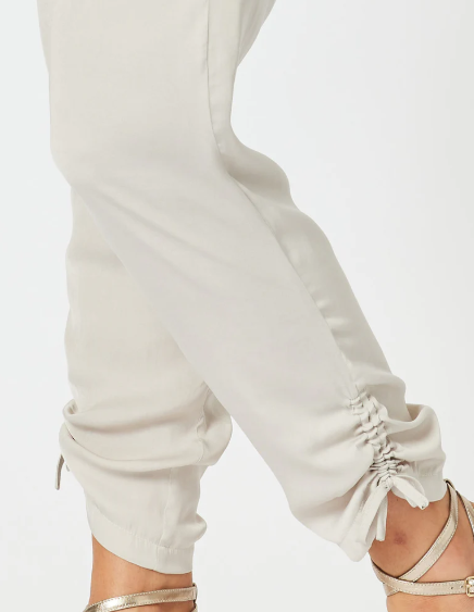 Gordon Smith Luxe Ruche Tie Pant - Champagne