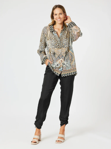 Gordon Smith Emerson Animal Print Shirt - Animal