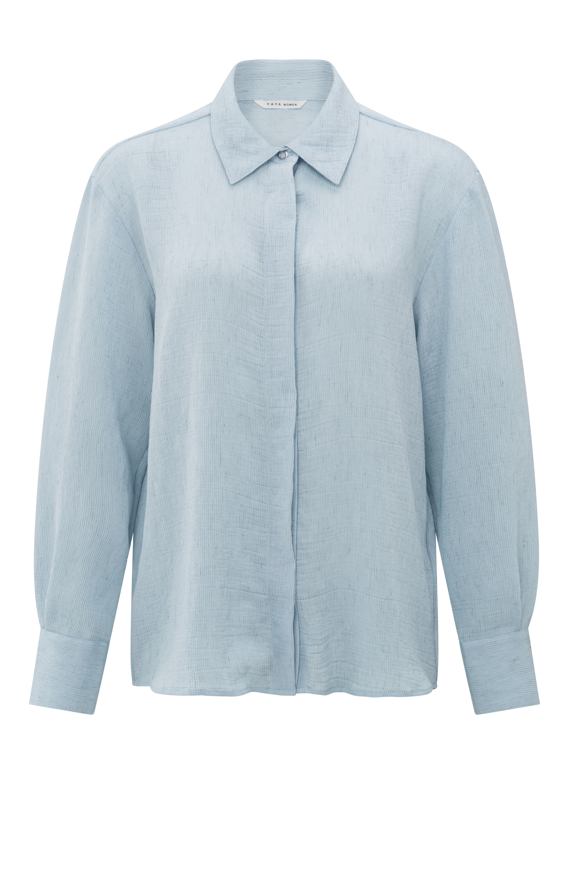 YAYA Oversized Shirt W. Press Button