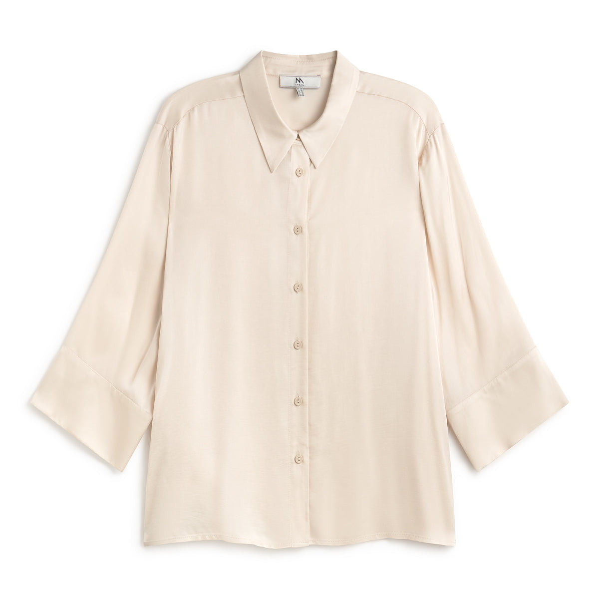 Andam Quarter Sleeve Button Up