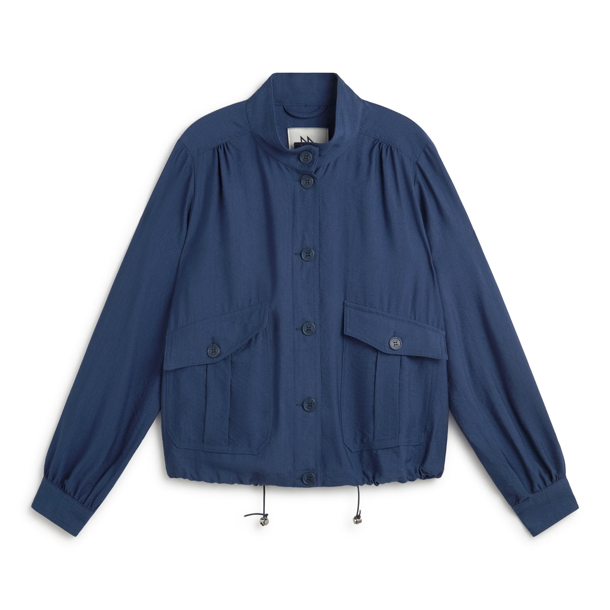 Andam Navy Button up Cardigan