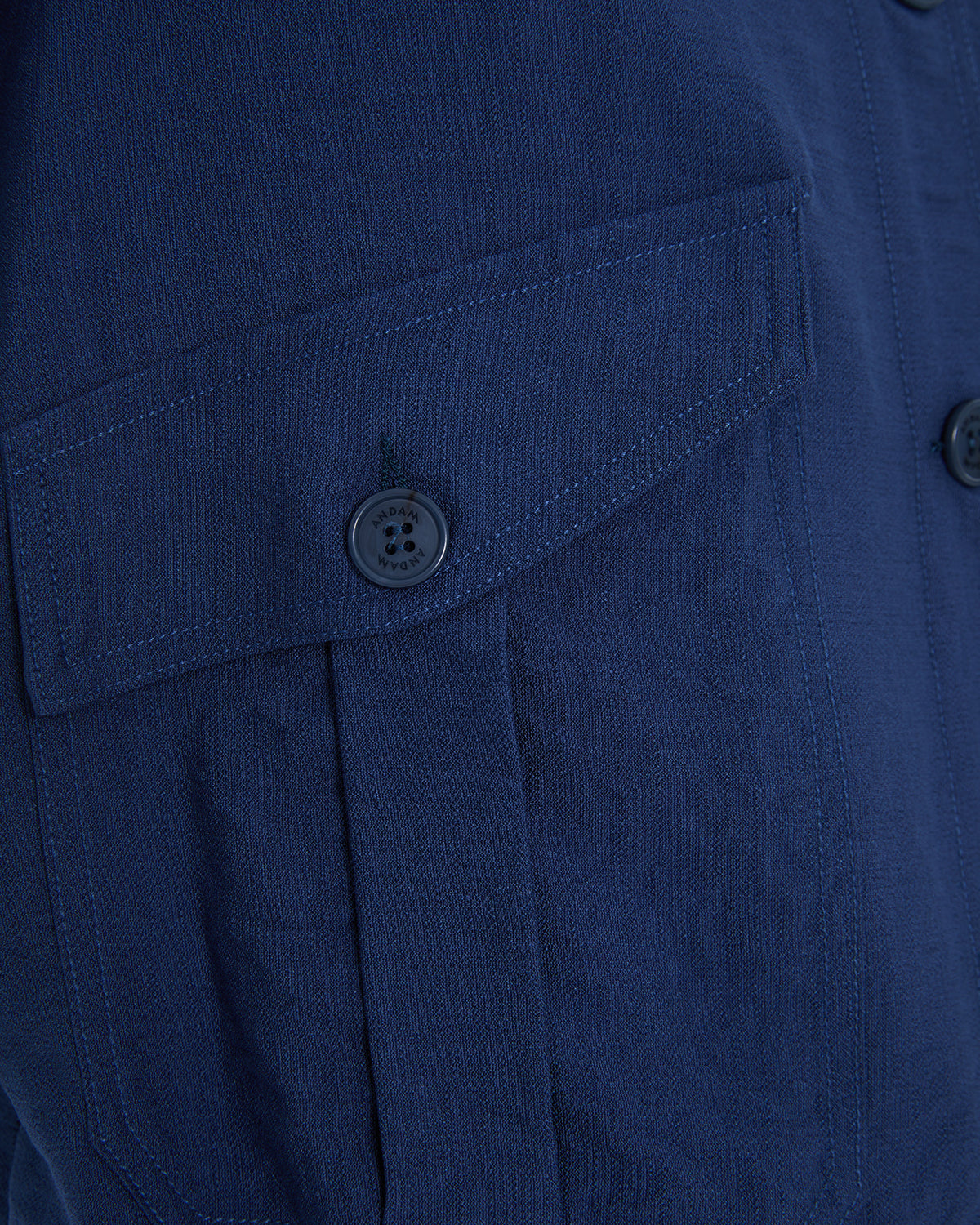 Andam Navy Button up Cardigan