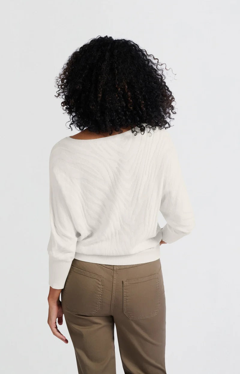 YAYA Off White Sweater