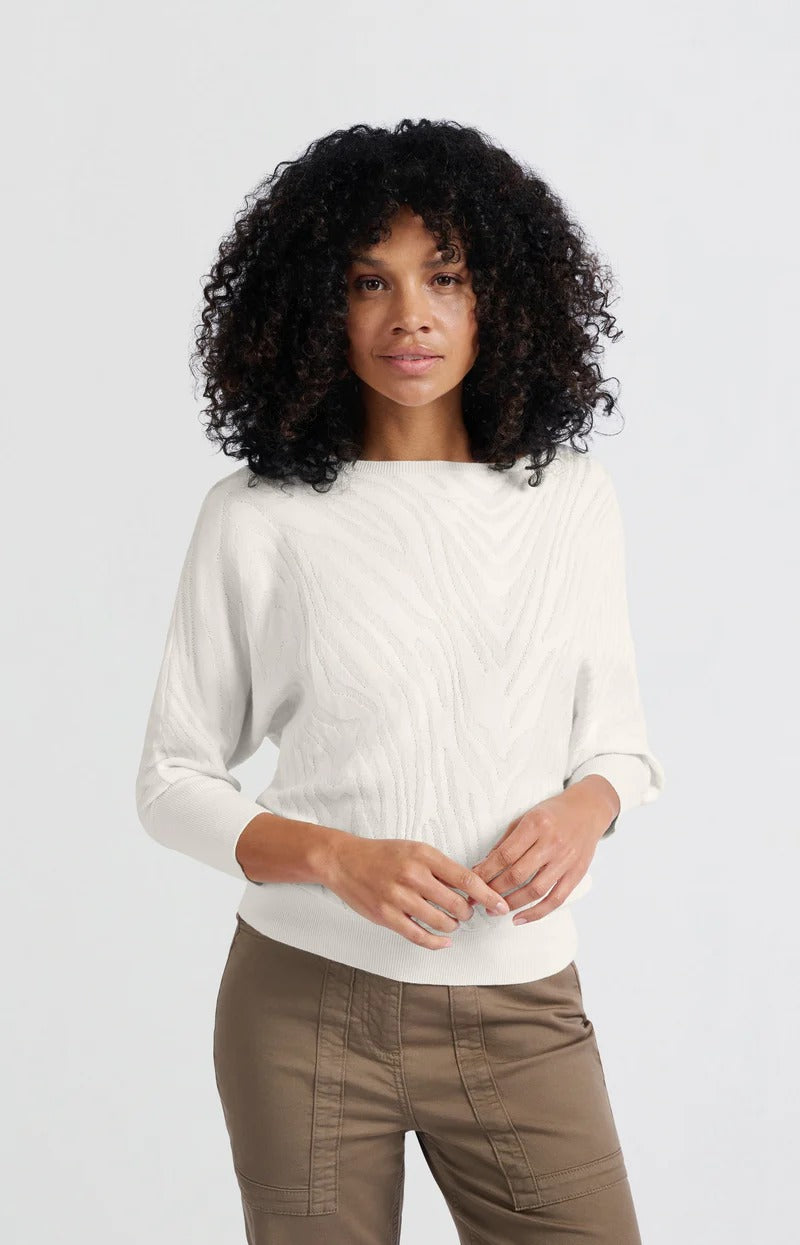 YAYA Off White Sweater