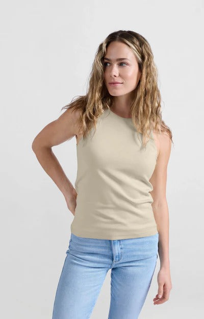 YAYA Sleeveless Halter Top - Summer Sand