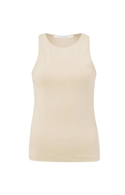 YAYA Sleeveless Halter Top - Summer Sand