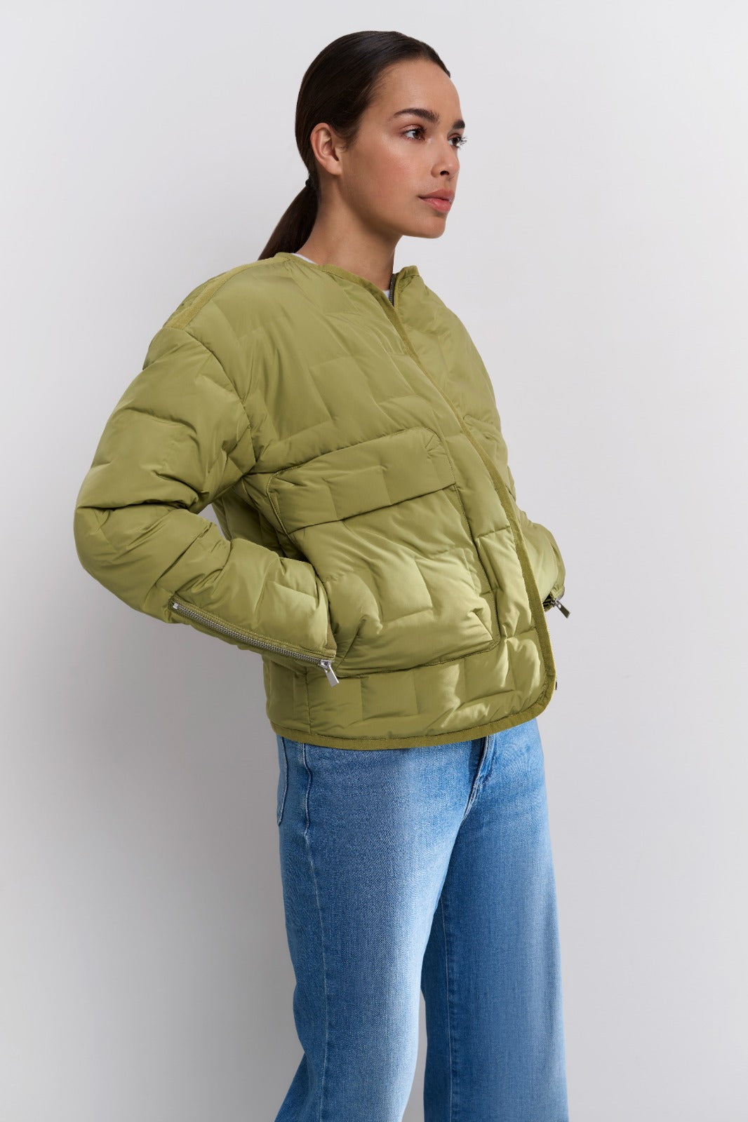 YAYA Olive Puffer
