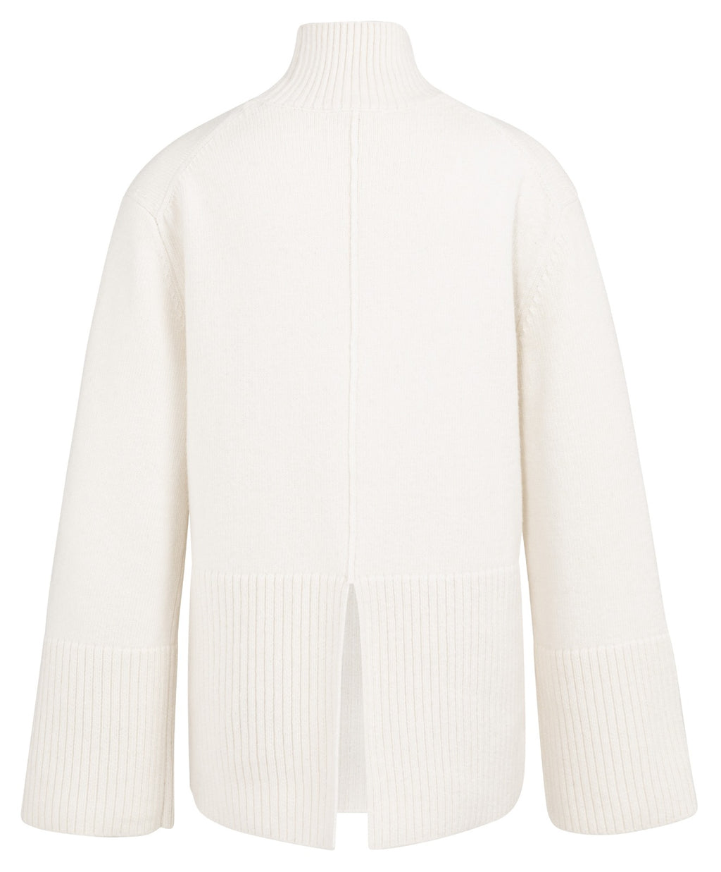 YAYA High Neckline Sweater Ls Snowfall White 10002