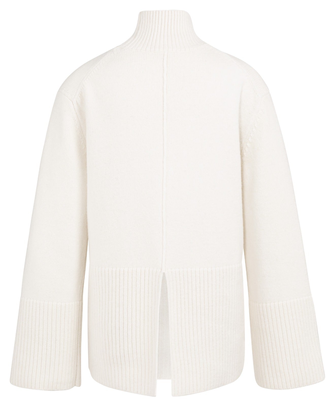 YAYA High Neckline Sweater Ls Snowfall White 10002