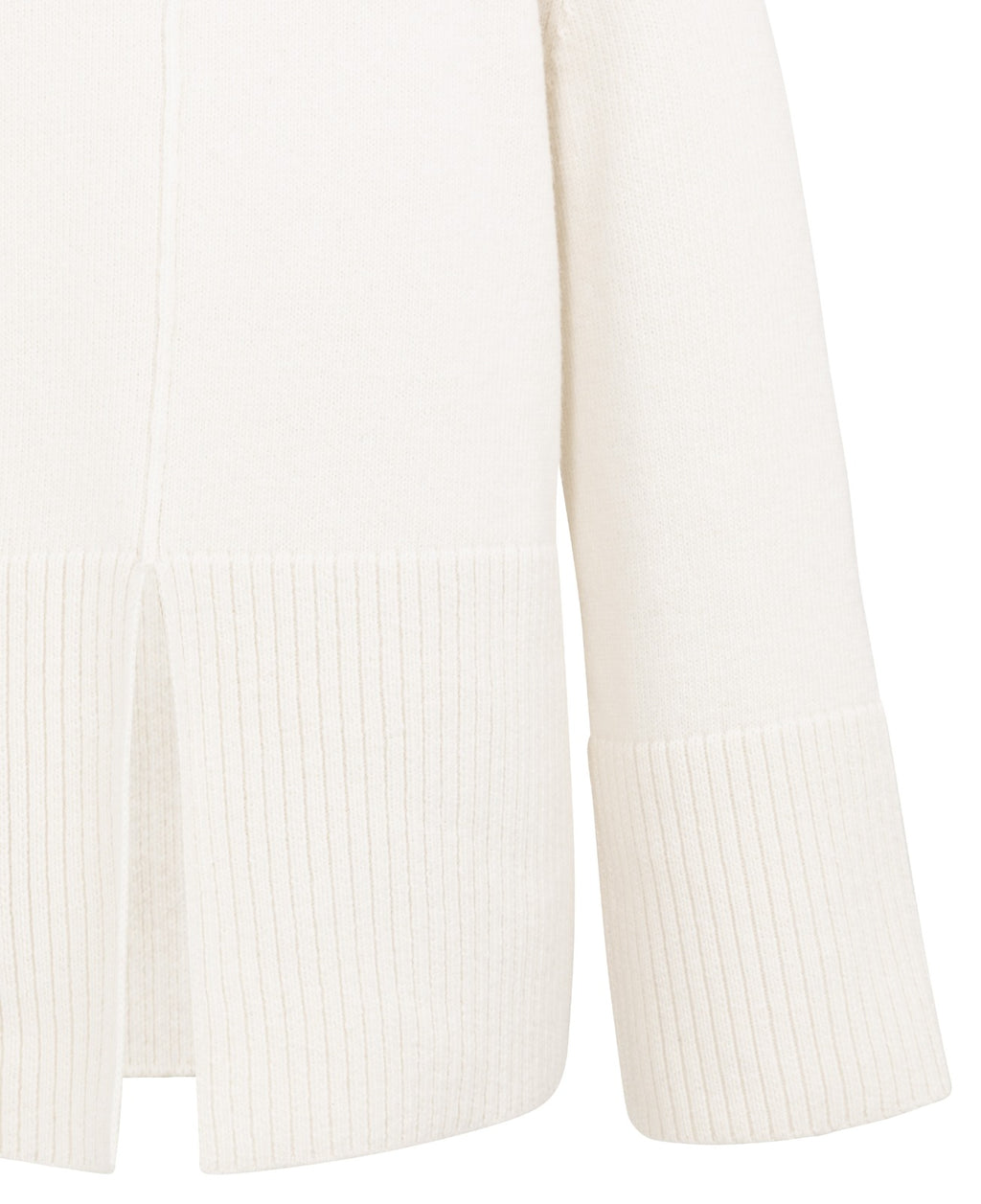 YAYA High Neckline Sweater Ls Snowfall White 10002