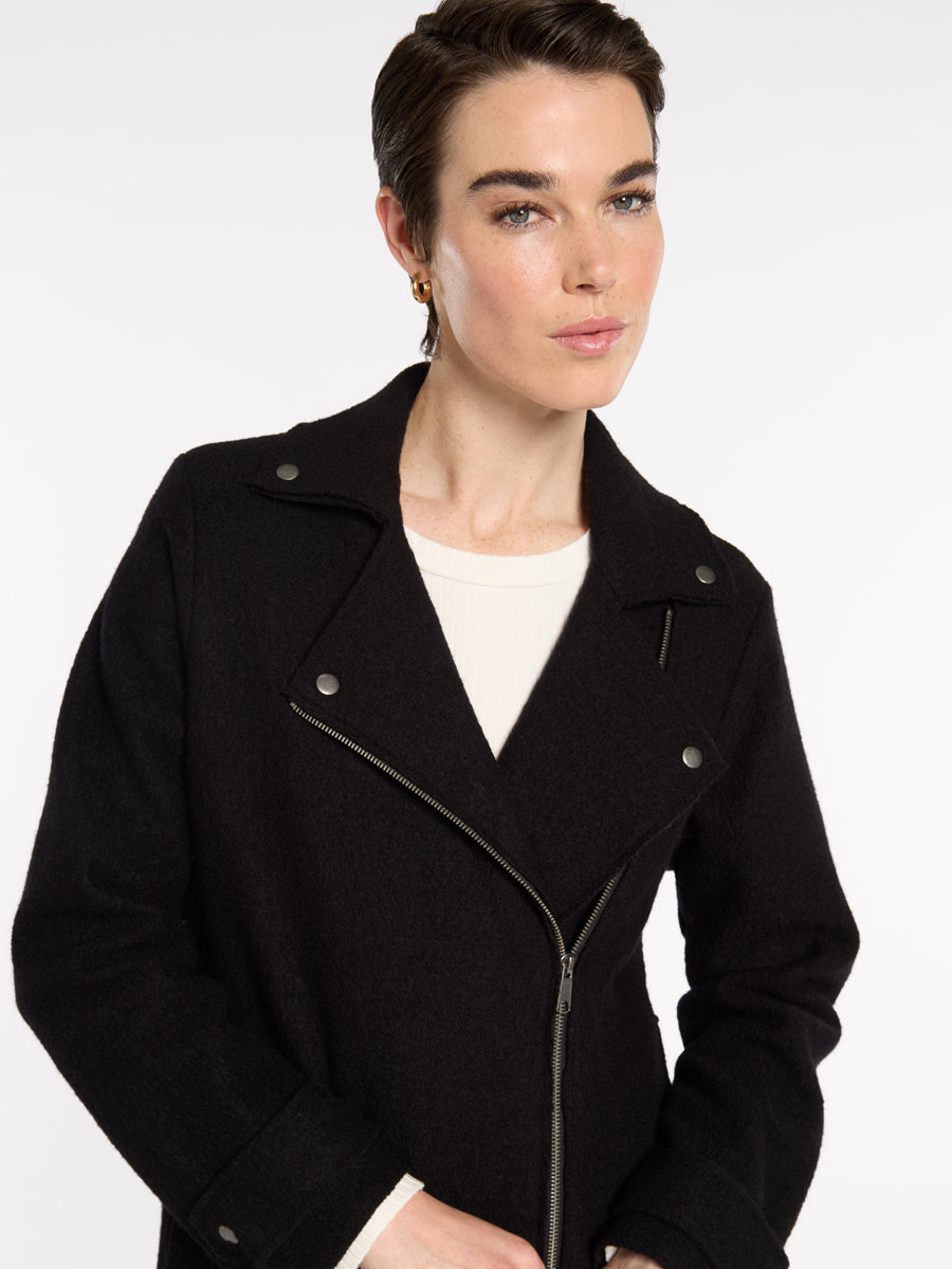 Sirocco Black Long Coat