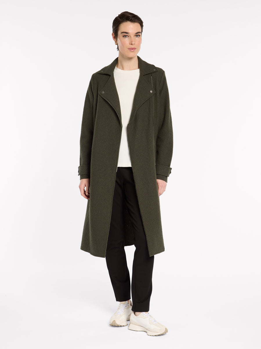 Sirocco Black Long Coat