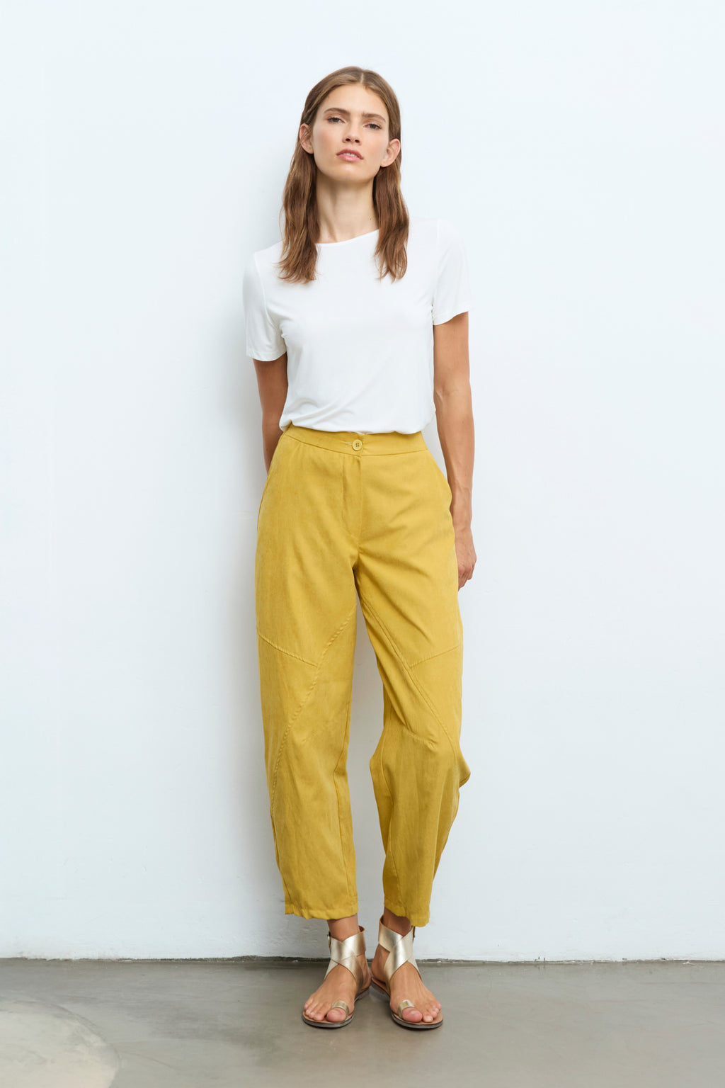 Aldo Martins Pants in Burned Orange and Pink