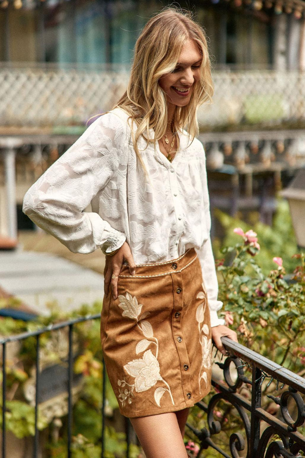 La Petite Etoile Bleona Blanc Blouse