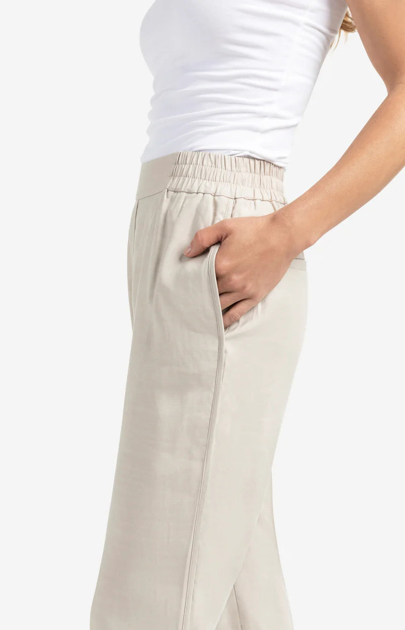 YAYA Woven Structured Trousers