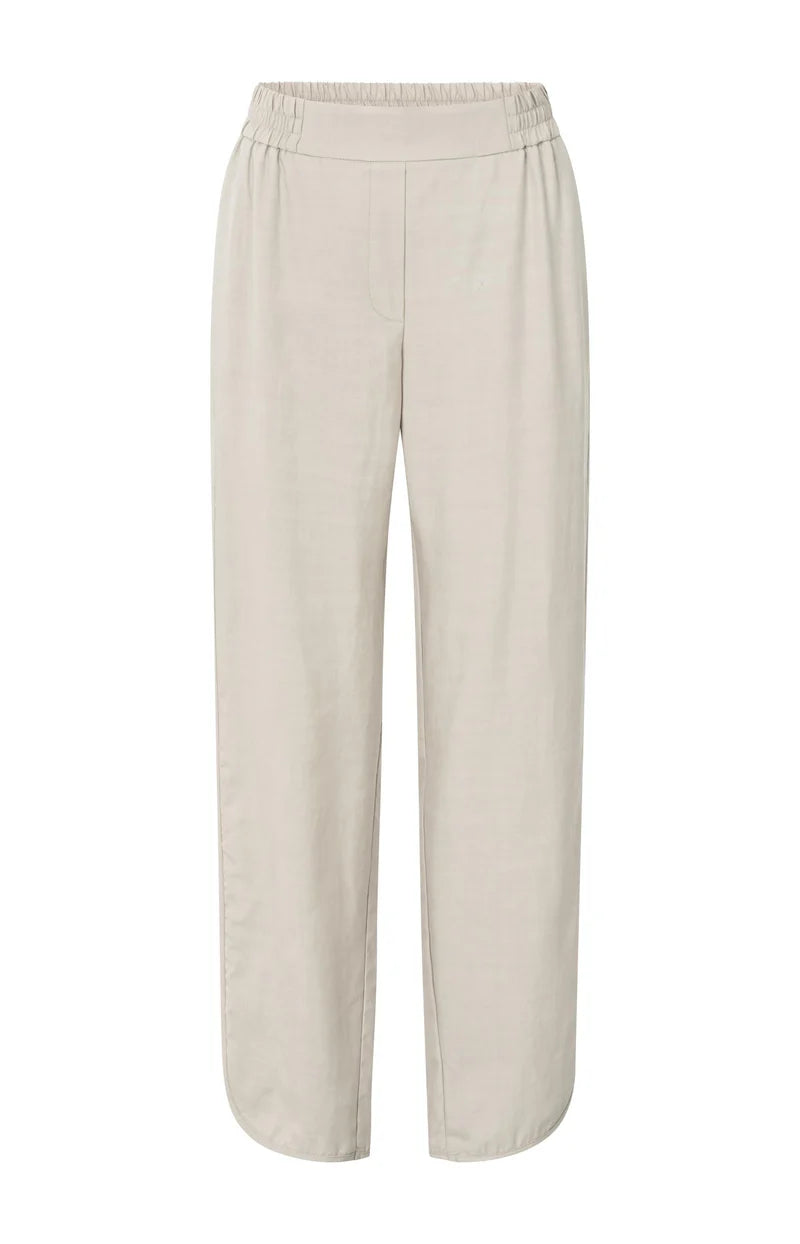 YAYA Woven Structured Trousers